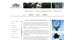 Desktop Screenshot of hirschgarten.com