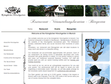 Tablet Screenshot of hirschgarten.com